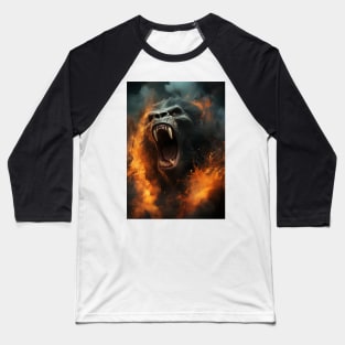 Gorilla Roar Baseball T-Shirt